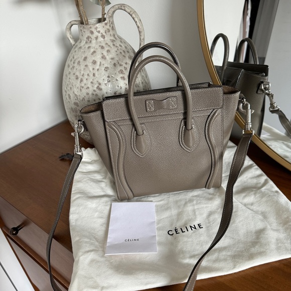 Celine NANO LUGGAGE BAG 
SOURIS crossbody bag - Picture 9 of 11